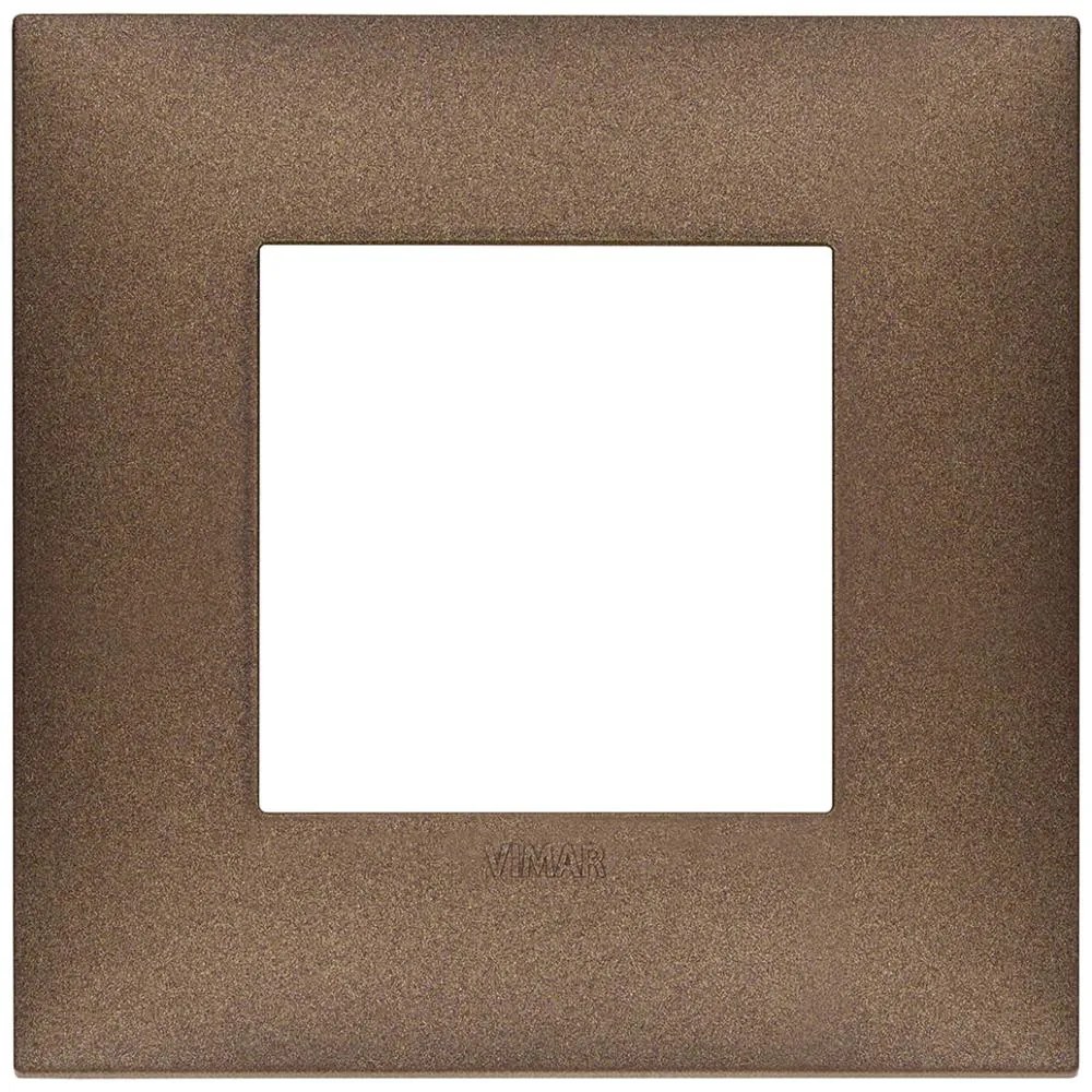 VIMAR 09662.24 Декоративна рамка технополимер, 2M, Мед мат,  NEVE UP