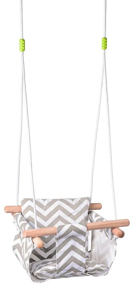 Woody - Дървена детска люлка за най-малките