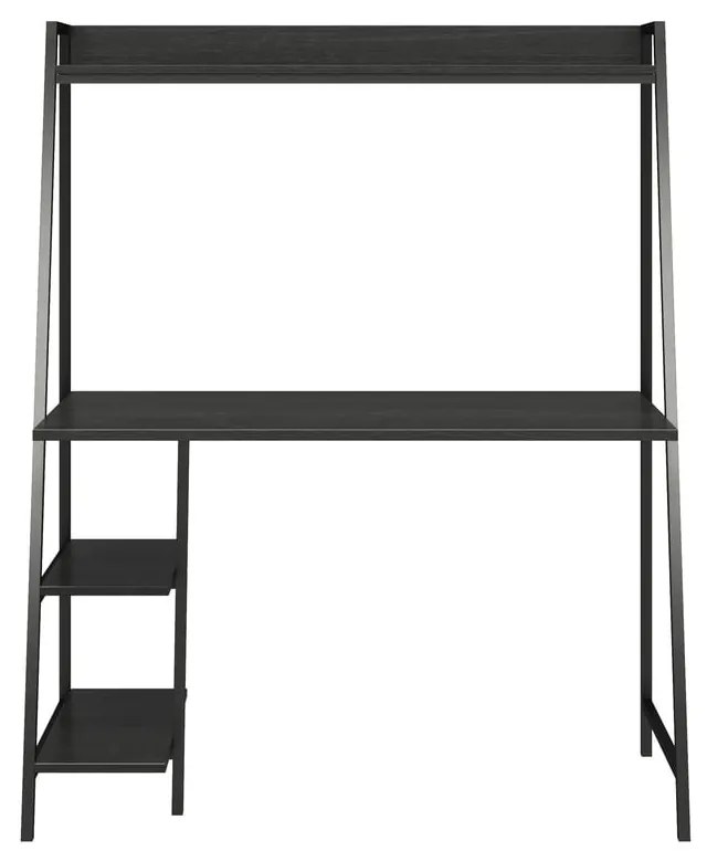 Стенна работна маса с дъбов плот 51x111 cm Bushwick – Novogratz