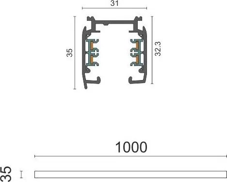 Релса за Spot LED 5451