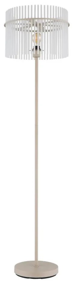 Globo 15698SB - Стояща лампа GORLEY 1xE27/60W/230V