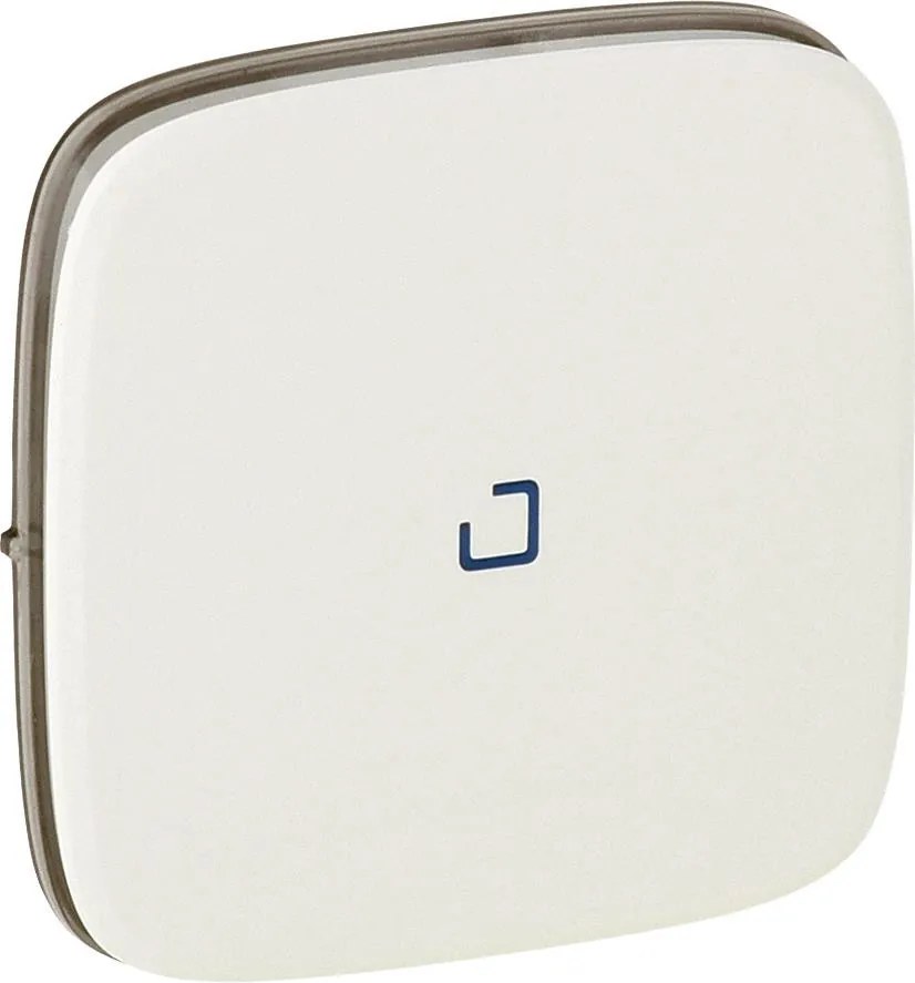 Legrand Лицев панел за ключ/бутон с индикация цвят Перла Valena Allure  - 755089