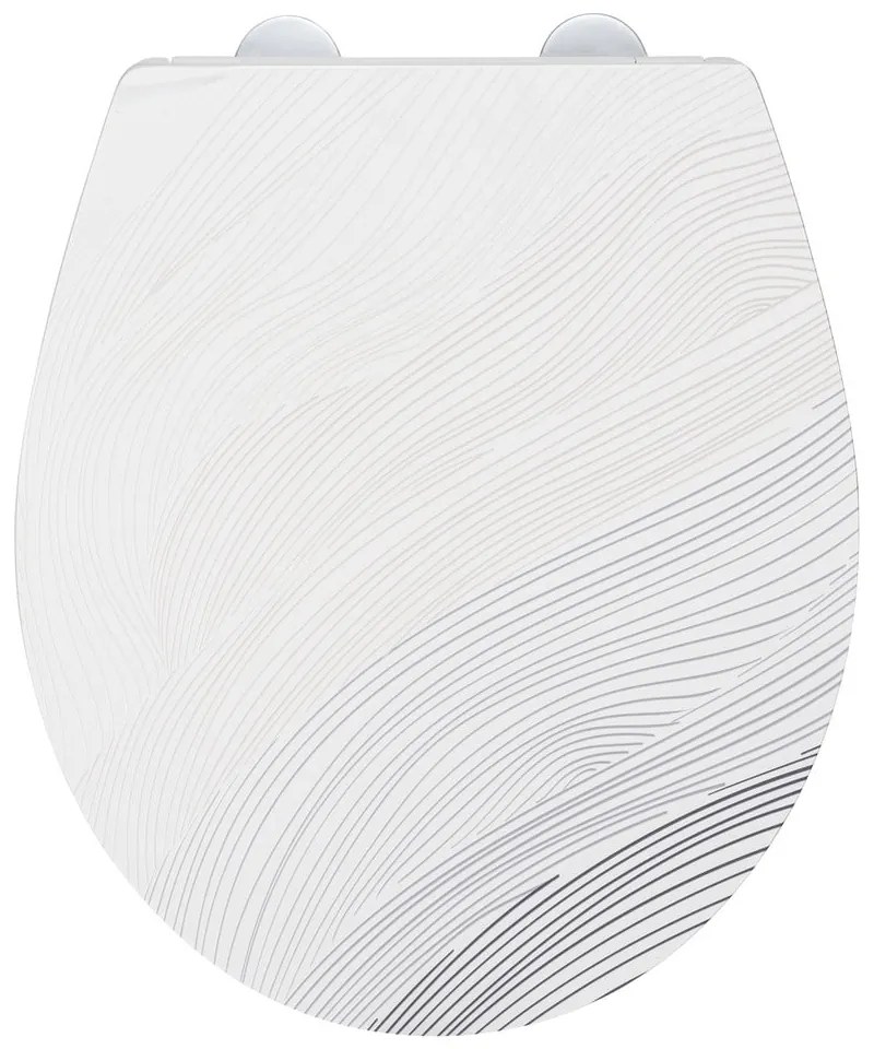 Тоалетна чиния с автоматично затваряне 38 x 44,5 см Menin – Wenko