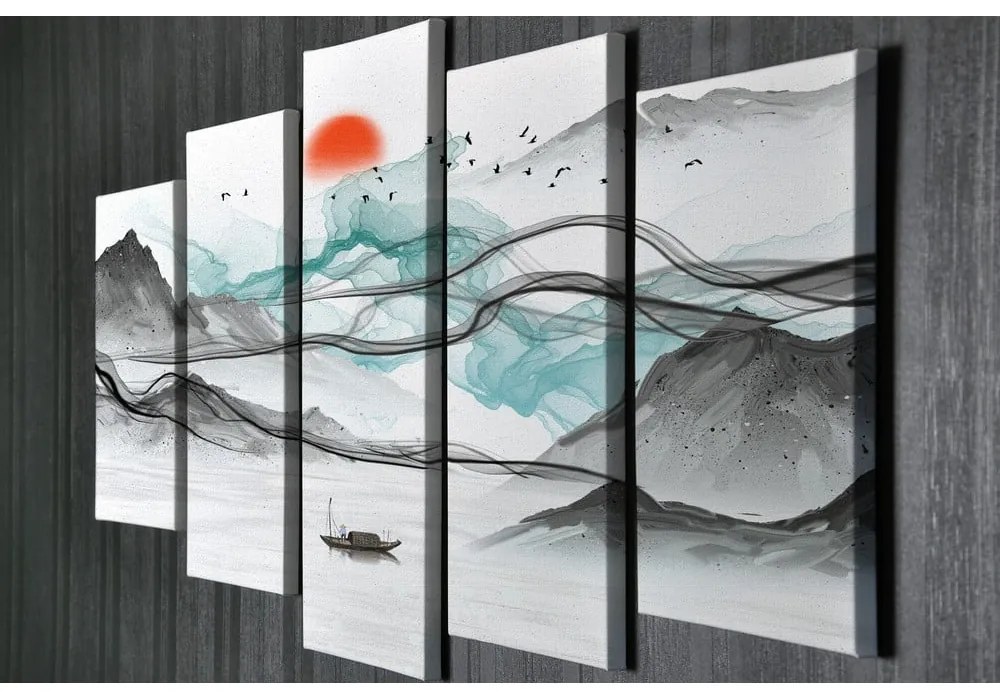 Картини в комплект от 5 бр. - Wallity