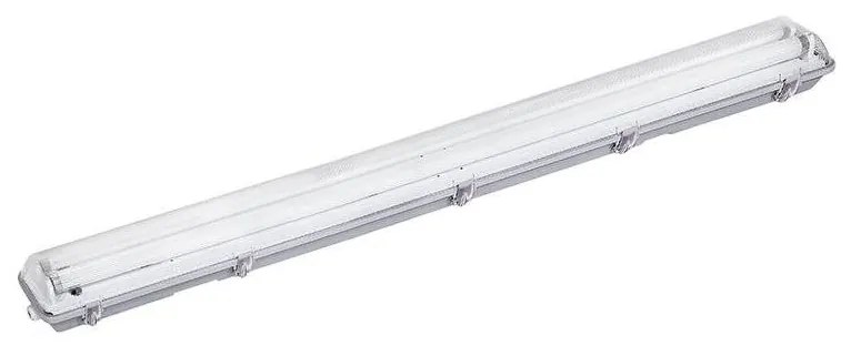 Solight WO512-1 - Индустриална флуоресцентна лампа 2xG13/18W/230V IP65