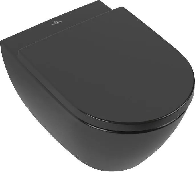 Тоалетна чиния WWC, Subway 2.0, 370x560x365mm, Direct Flush, абанос