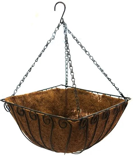 Кокосова саксия висяща - Голяма