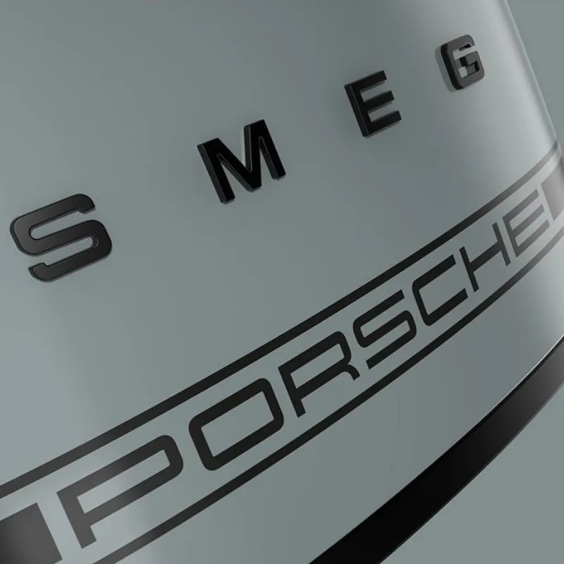 Тостер за хляб SMEG 50's Style Porsche TSF01PSGEU, 950W, 2 филии, 6 нива, Тавичка за трохи, Вграден кабел, Неръждаема стомана, Зелен