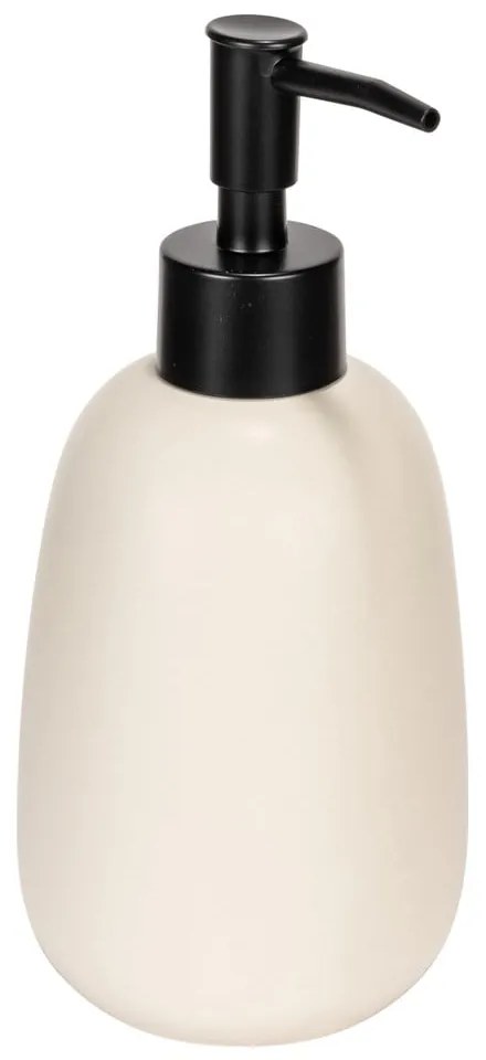 Кремав керамичен диспенсър за сапун 400 ml Margo – Allstar