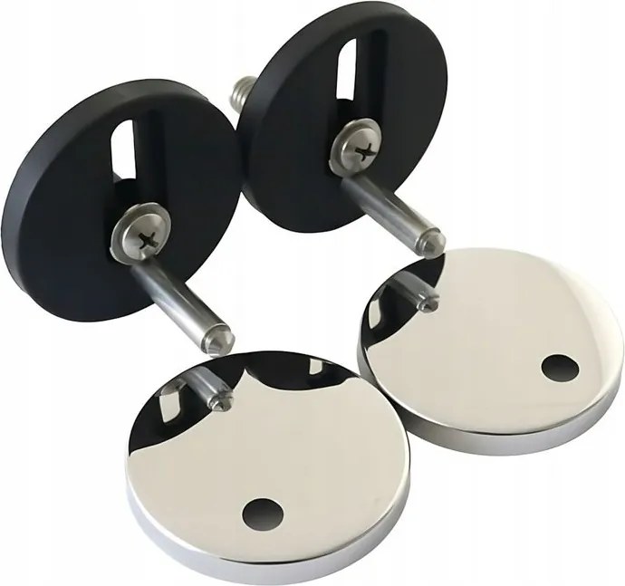 Тоалетна чиния Rea Carlo white Mini Flat Gold Edge