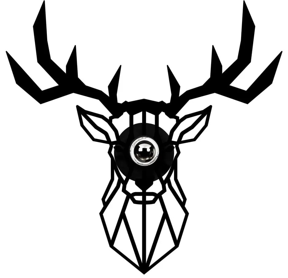 Черна стенна лампа – Opviq lights