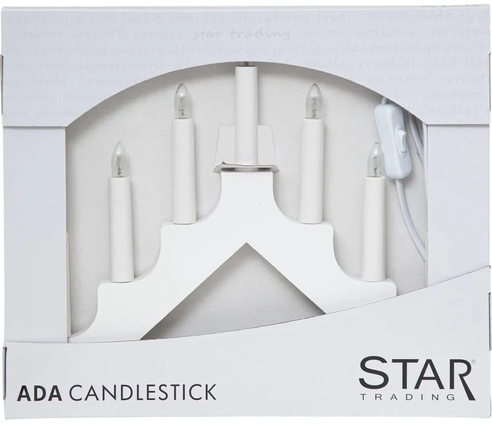 Декорация от бяла светлина Ada - Star Trading