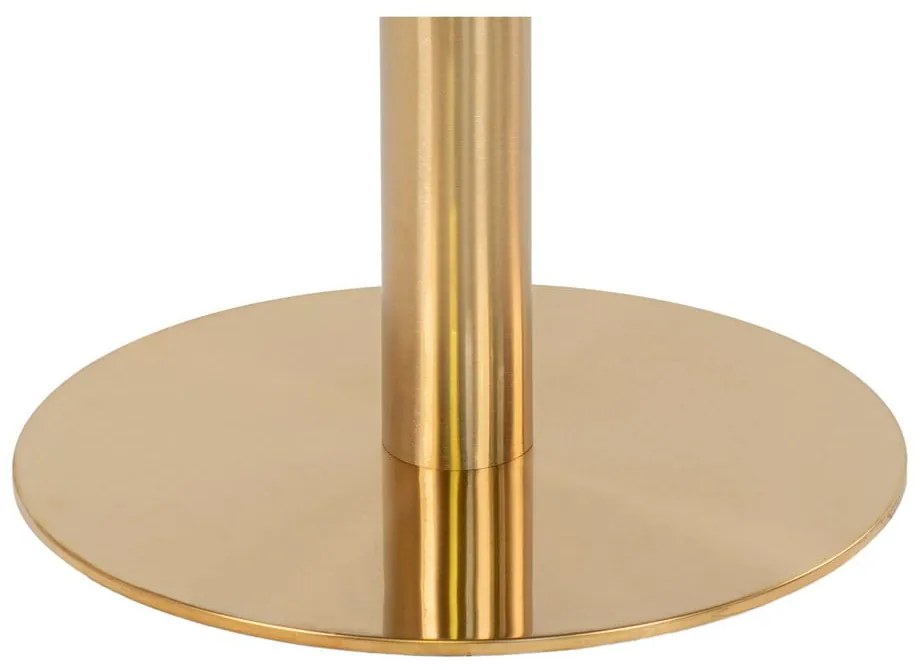 Кръгла маса за хранене с мраморен плот ø 90 cm Bolzano - House Nordic