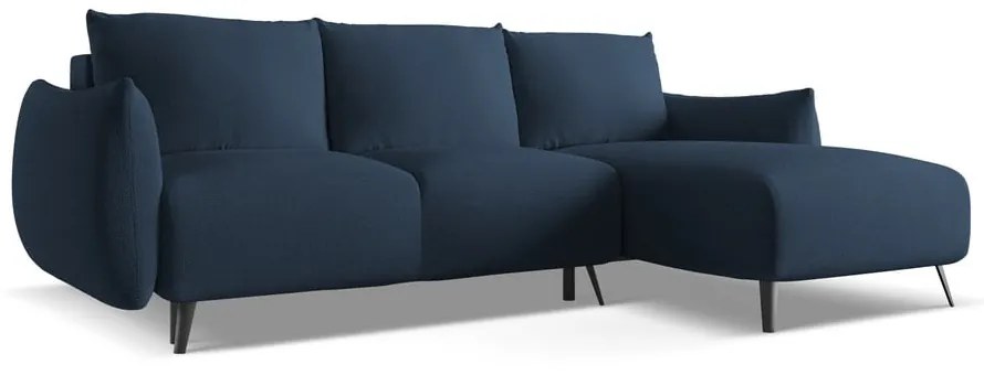 Син ъглов диван (десен ъгъл) Malie – Makamii