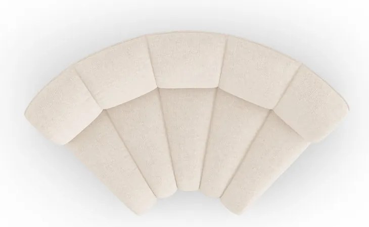 Кремав шенилов модул за диван (променлив) Lupine – Micadoni