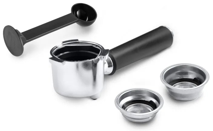 Еспресо машина DeLonghi EC685.M, 1300W, 15 bar, 1.1 л, 3 адаптера, Регулиране на температурата, Инокс