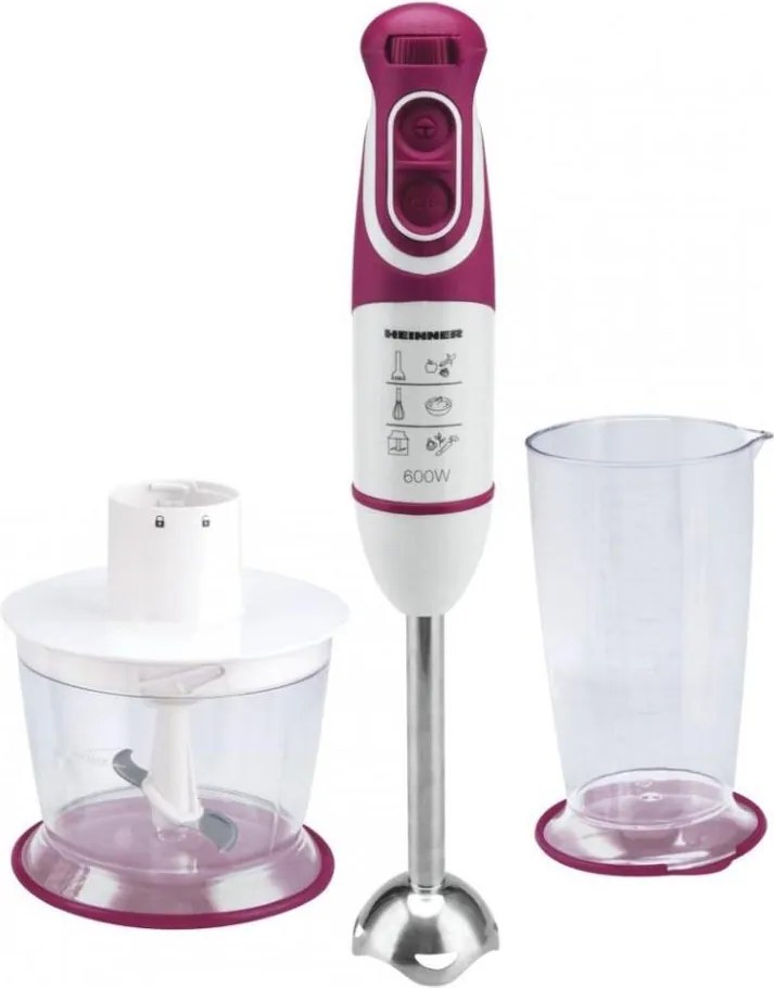 Heinner HB-600BG - Потопяем пасатор 600W/230V лилав/бял