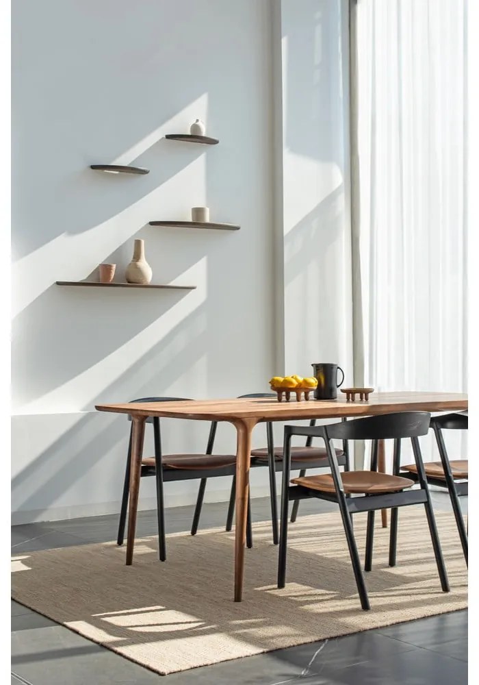 Рафт от кафяв дъб 70 cm Mu - Gazzda