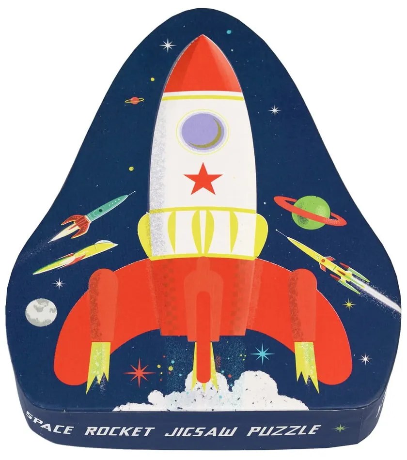 Пъзел (брой части 18) Space Age rocket – Rex London