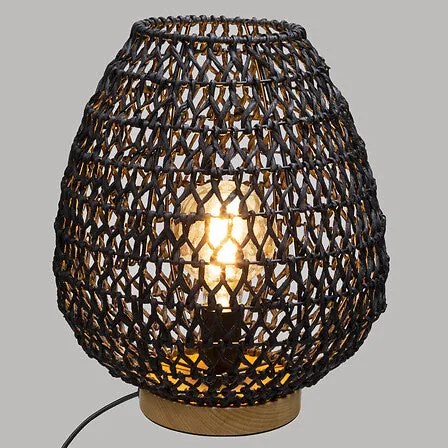 Нощна лампа atmosphera Etel, 35.5 cm - Натурален
