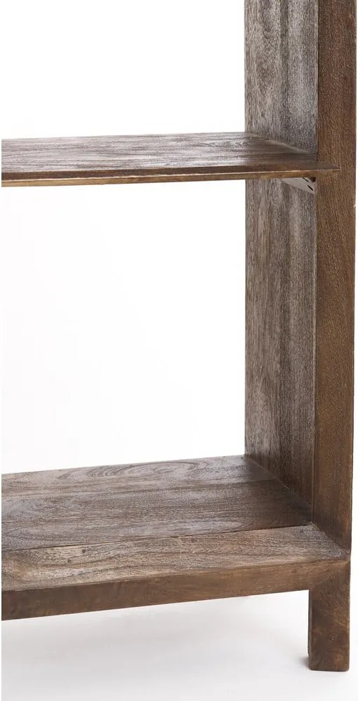 Библиотека от масивно манго в естествен цвят 95x190 cm Sondrio – Light &amp; Living