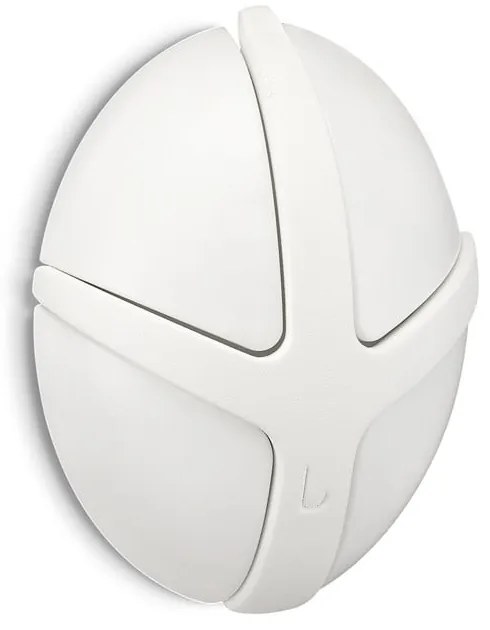 Бяла стенна кука Tick - Spinder Design