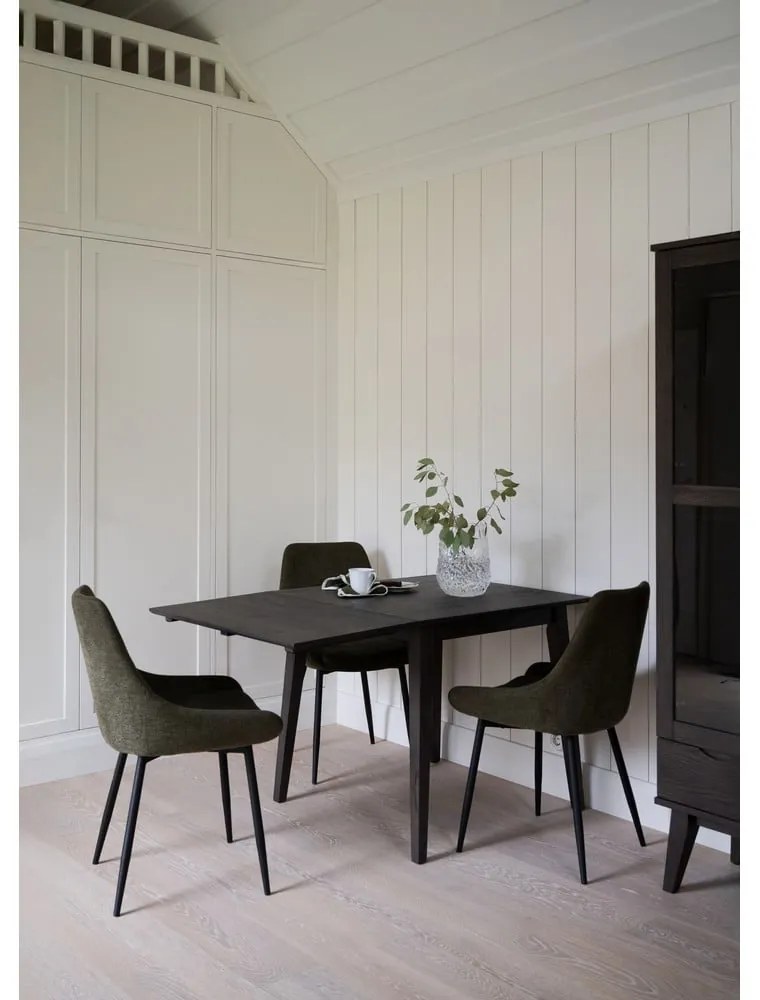 Сгъваема маса за хранене от дъбова дървесина 80x80 cm Filippa - Rowico