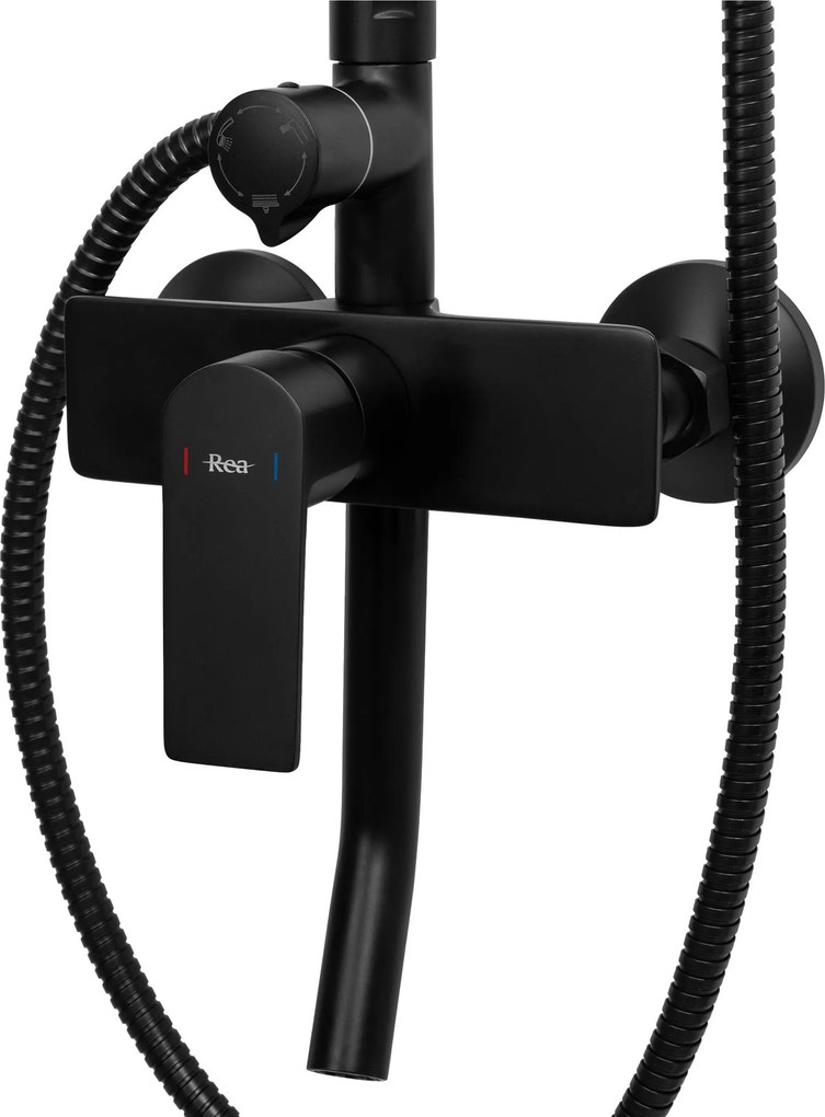 Комплект за душ Rea Maximus Black