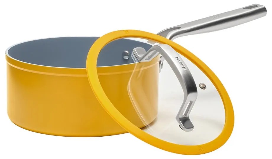 Гърне с капак/с керамично покритие подходящо за индукционен котлон 2,4 l Meda 3.0 – FABINI