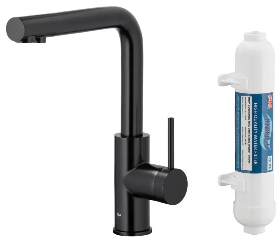 KFA Armatura 6623-912-81-Кран за филтрирана вода DUERO PURE черен + филтър