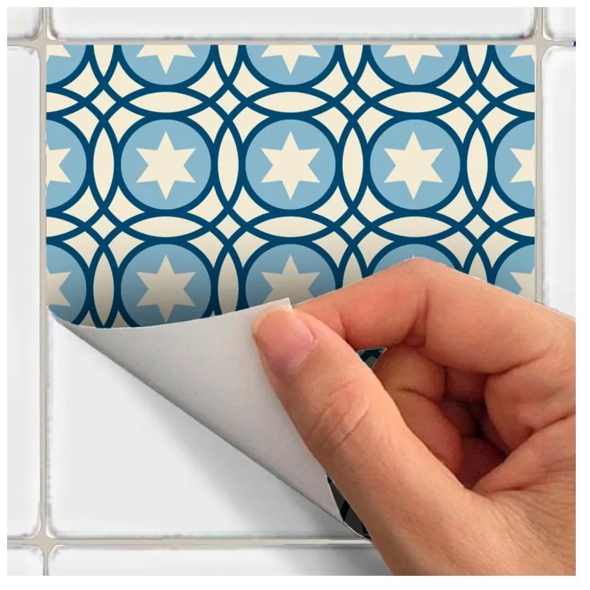 Комплект от 60 циментови плочки за стена, 10 x 10 cm Riana - Ambiance