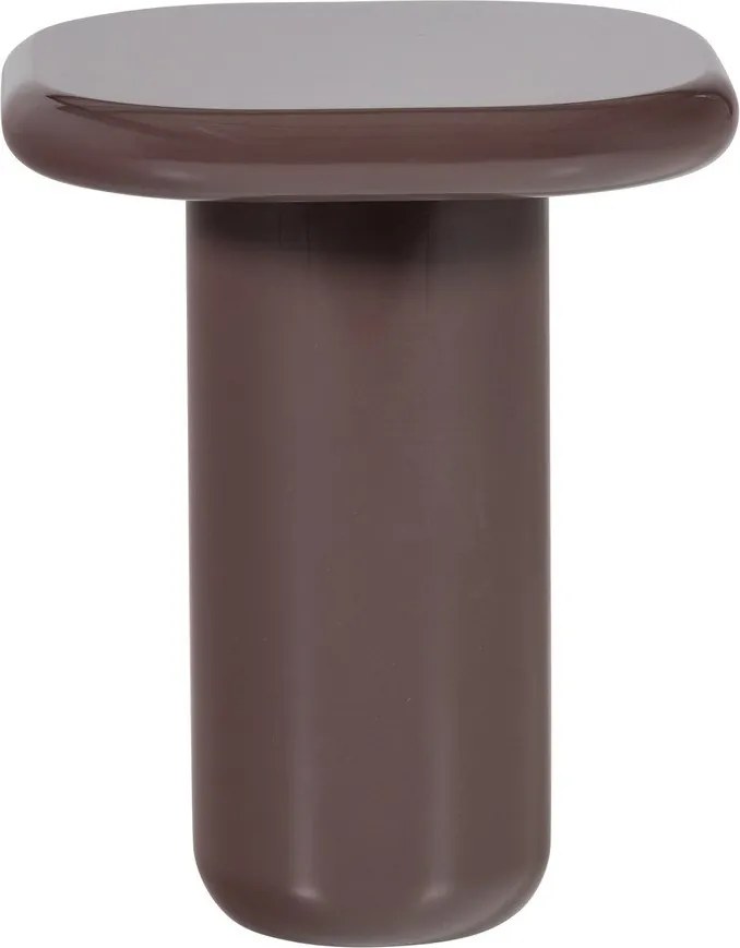 Гланцова странична масичка 50x50 cm Zava – WOOOD