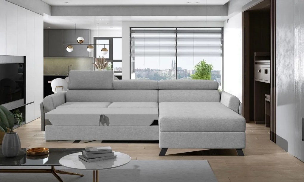 Ъглов диван Marietta-Green-Left