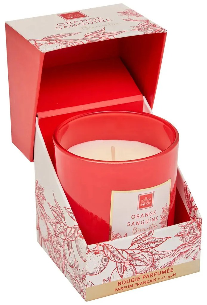 Ароматна свещ atmosphera Mael, Стъкло, 190 g - Blood Orange