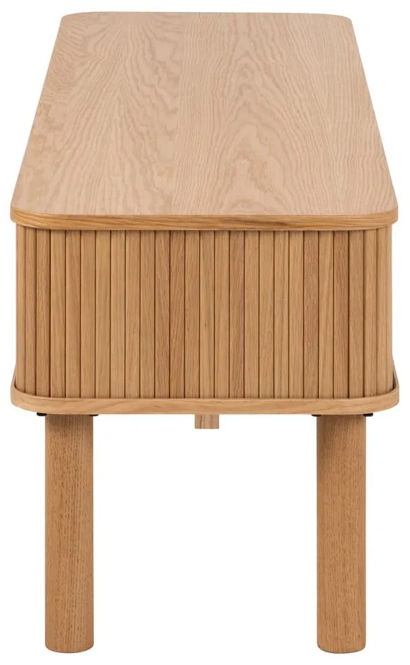 Маса за телевизор от дъб в естествен цвят 140x45 cm Langley – Actona