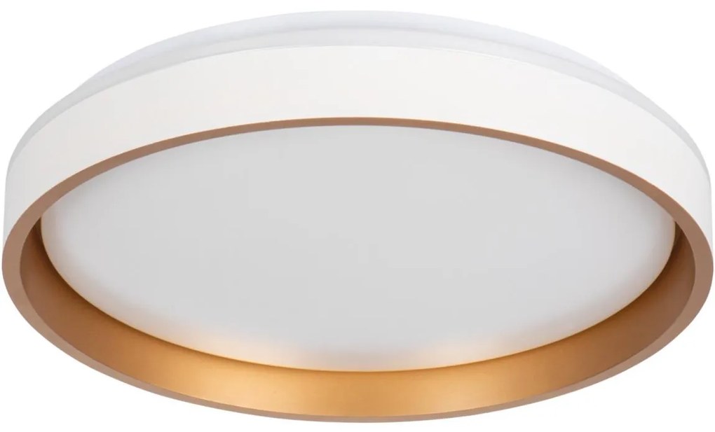 Kanlux 37328 - LED Плафониера SOLN LED/17,5W/230V Ø 38 см бял/златист