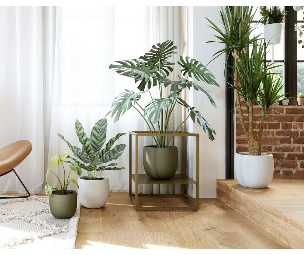 Керамична ръчно изработена саксия за цветя ø 16 cm Aura – Artevasi