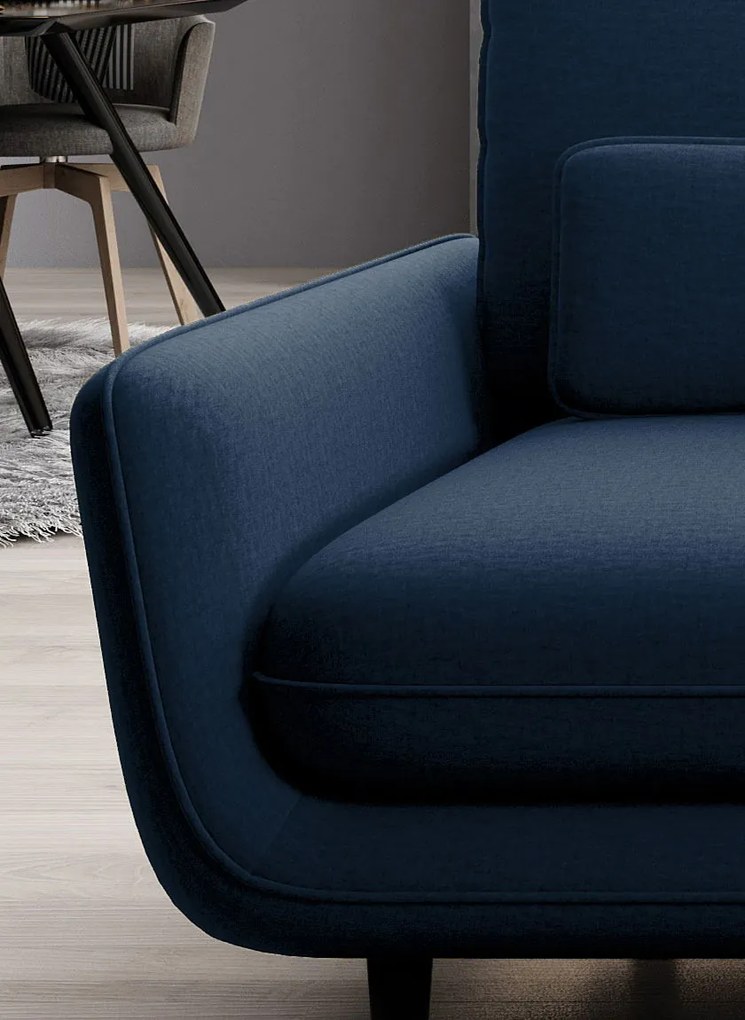 Диван Сирано двуместен-Тъмно Син