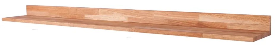 Стенен рафт от масивен дъб в естествен цвят 150 cm Kalle – Interia Home & Living