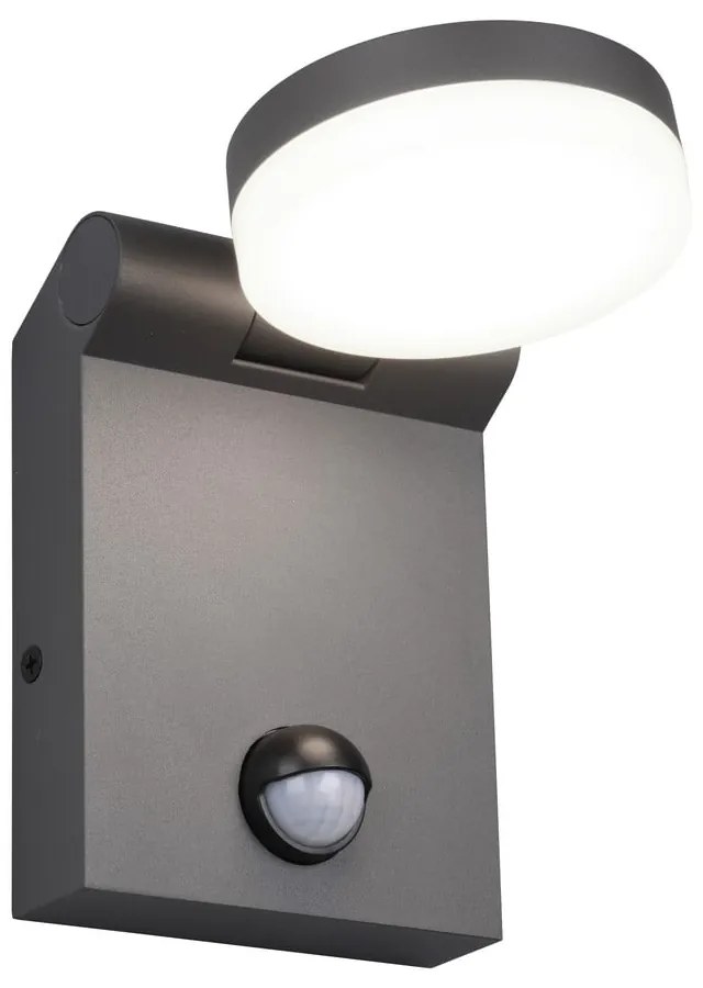 Външно осветително тяло със сензор за движение (височина 19 cm) Adour – Trio