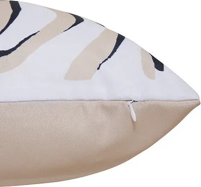 Калъфка за външна възглавница atmosphera Tileo, Бежов, 40×40 cm