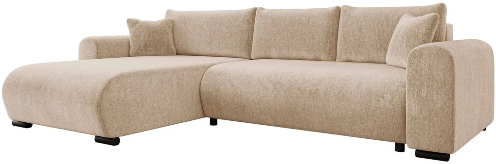 Ъглов диван Merkos-Бежово