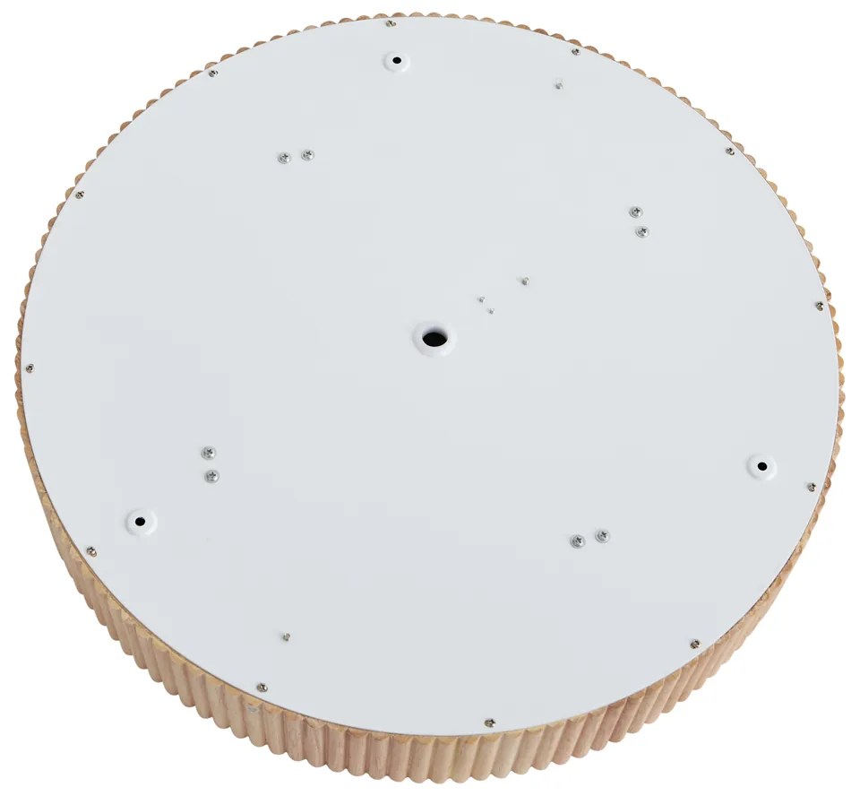 Japandi таванна лампа дърво 50 см 4 светлини - Lyra