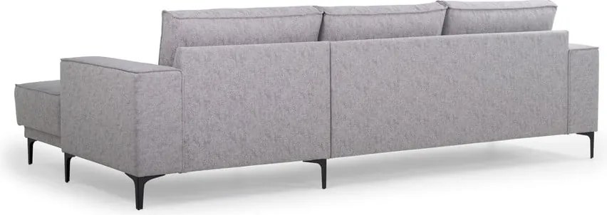 Светлосив ъглов диван (десен ъгъл) Copenhagen - Scandic