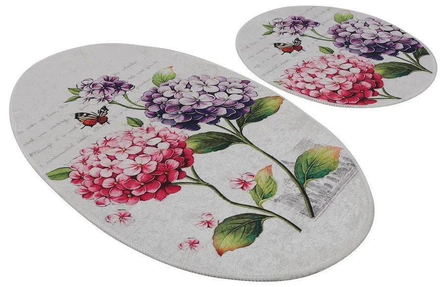 Килими за баня в комплект от 2 бр. 60x100 cm Ortanca – Foutastic