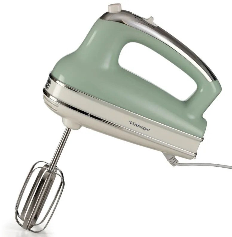 Ръчен миксер Ariete VINTAGE 1548/04, 450W, 5 скорости, Турбо, Зелен