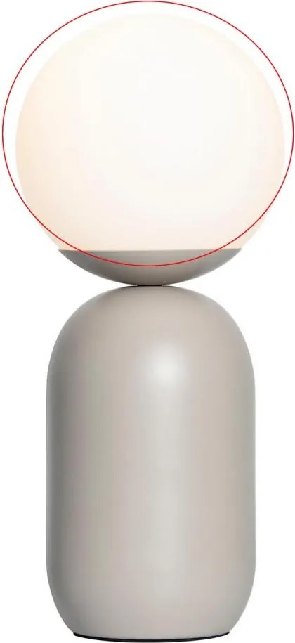 Nordlux - резервно стъкло за настолна лампа NOTTI E14