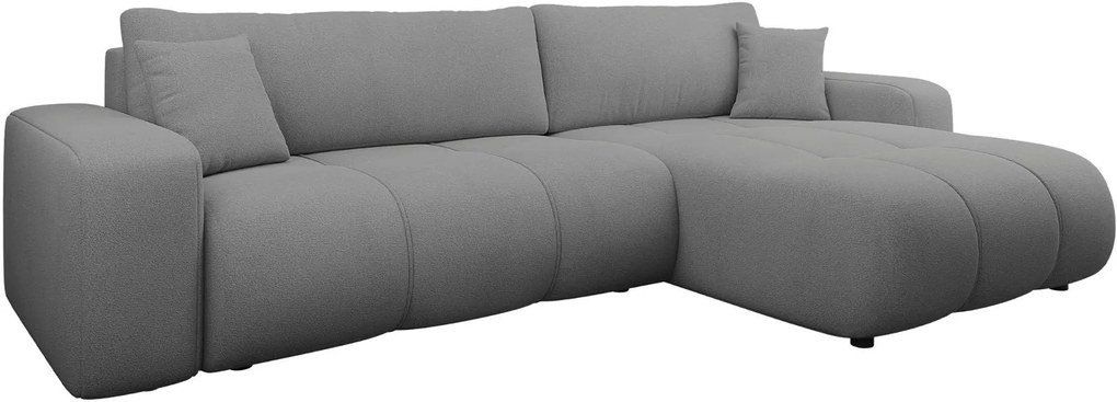 Ъглов диван Furyn L Maxi-Тъмносив