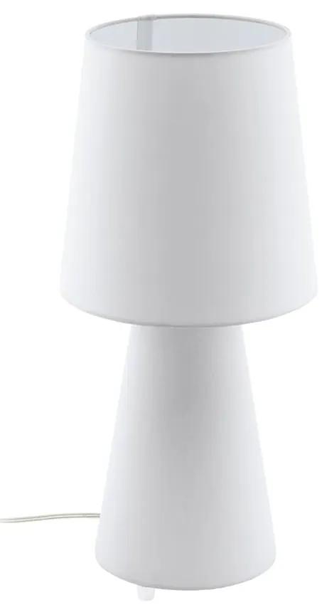 EGLO 97131 - Настолна лампа CARPARA 2xE27/12W/230V