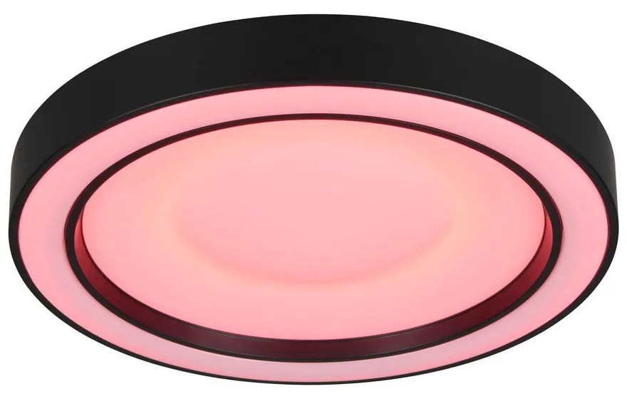 Черно-бяло LED осветително тяло за таван ø 40 cm Arco – Reality